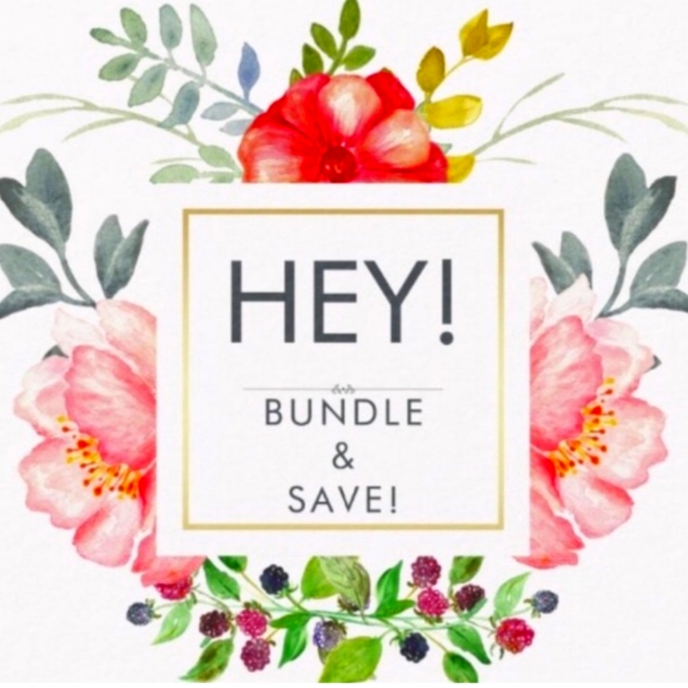 Like multiple items? Make a bundle and save! I will send my lowest offer!
